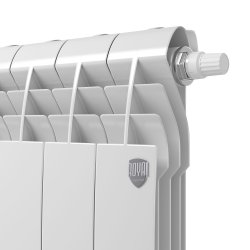 Биметаллический радиатор отопления Royal Thermo BiLiner 500 VR 4 секции Bianco Traffico