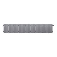 Биметаллический радиатор отопления Royal Thermo PianoForte 200 VDR80 20 секций Silver Satin