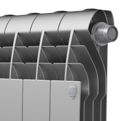 Биметаллический радиатор отопления Royal Thermo BiLiner 500 V 10 секций Silver Satin
