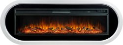 Каминокомплект Royal Flame Ellips с очагом Vision 60 LOG LED белый с черным
