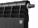 Биметаллический радиатор отопления Royal Thermo BiLiner 500 VR 8 секций Noir Sable