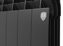 Биметаллический радиатор отопления Royal Thermo BiLiner 500 VR 8 секций Noir Sable