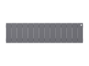 Биметаллический радиатор отопления Royal Thermo PianoForte 200 14 секций Silver Satin