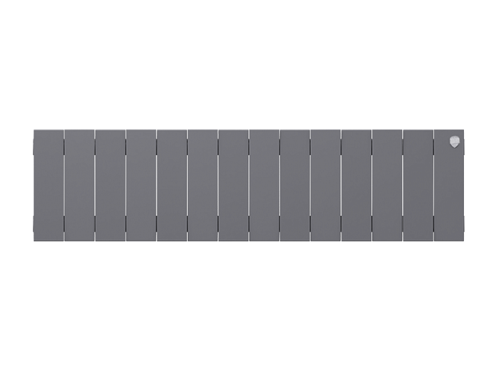 Биметаллический радиатор отопления Royal Thermo PianoForte 200 14 секций Silver Satin