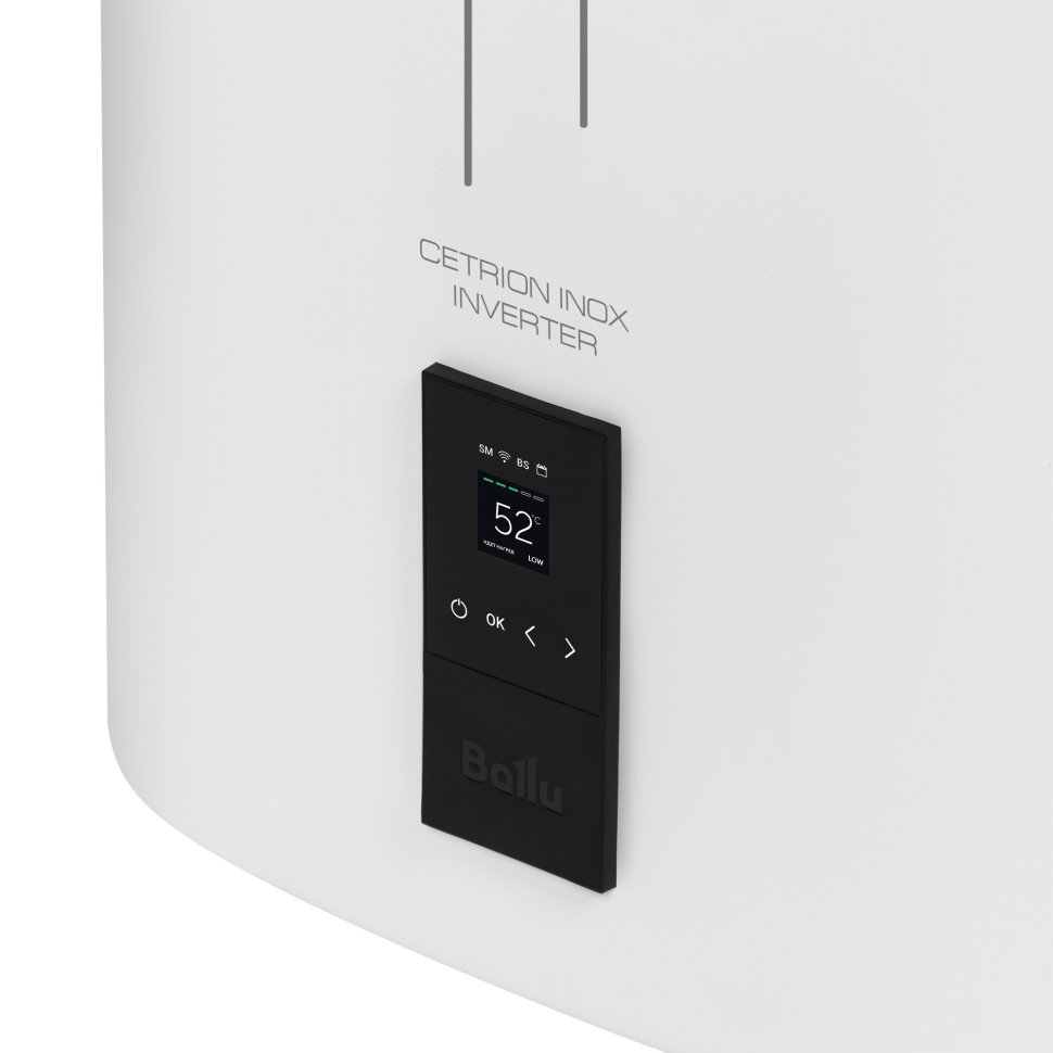 Накопительный водонагреватель Ballu BWH/S 100 Cetrion Inox Inverter