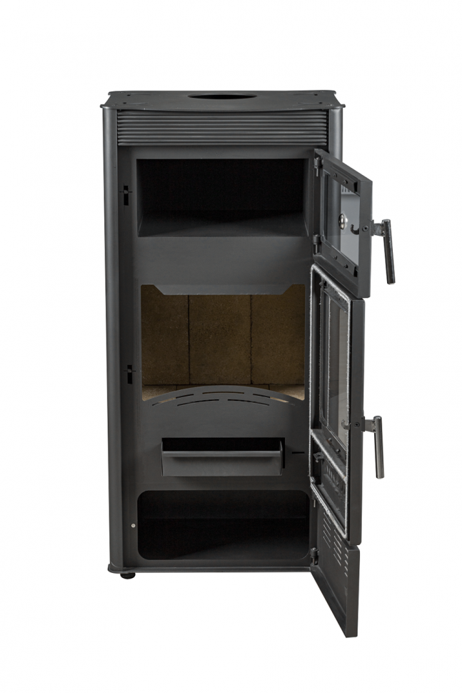 Печь-камин Hosseven Rose Oven Anthracite