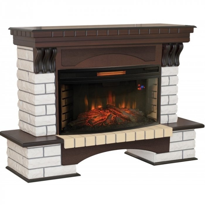 Каминокомплект RealFlame Country 33 AO с очагом Firespace 33W S IR