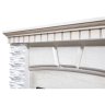 Каминокомплект Firelight Porto Classic с очагом Electrolux EFP/P-1020LS камень белый/шпон беленый дуб