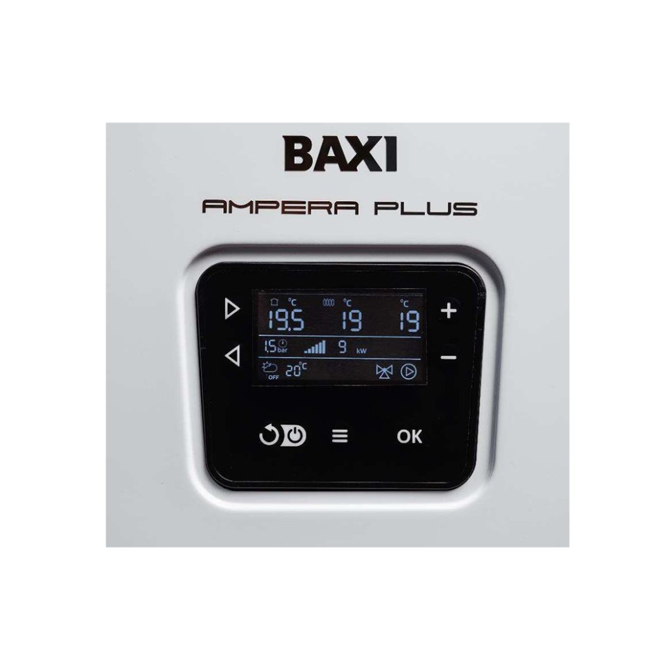 Настенный электрический котел Baxi Ampera Plus 9