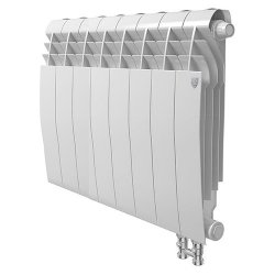 Биметаллический радиатор отопления Royal Thermo BiLiner 350 V 8 секций Bianco Traffico