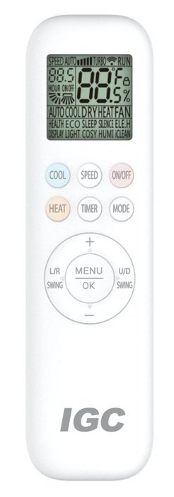 Сплит-система IGC RAS-V09RTF/RAC-V09RTF Freddo Grey DC Inverter