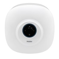 Накопительный электрический водонагреватель Haier ES15V-EQ1 над раковиной