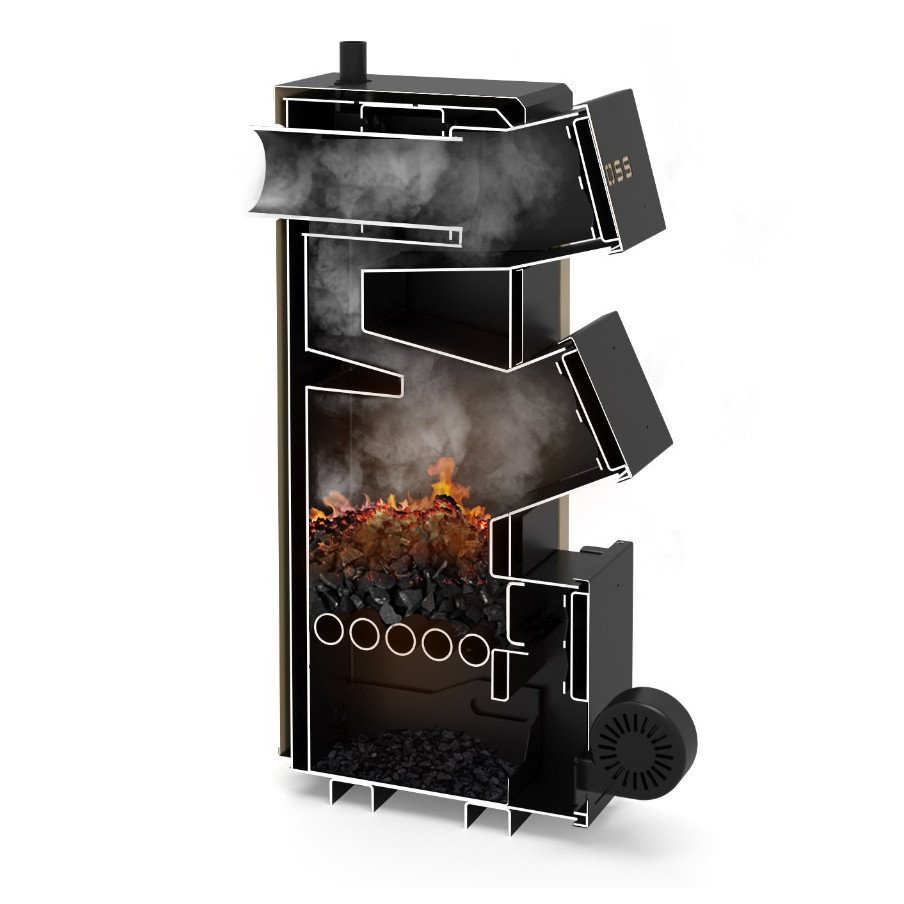 Напольный твердотопливный котел Koloss Start Plus 65