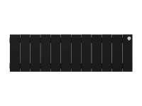 Биметаллический радиатор отопления Royal Thermo PianoForte 200 12 секций Noir Sable