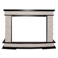 Портал Interflame Памир сланец темный дуб под очаг Panoramic 33W LED FX