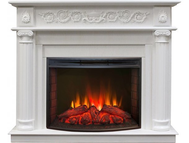 Каминокомплект RealFlame Attica 25,5 с очагом Evrika 25,5 LED