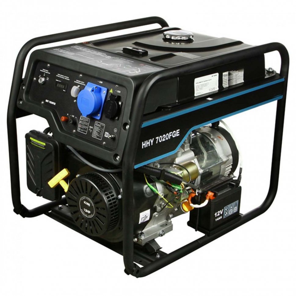 Газовый электрогенератор Hyundai HHY 7020FGE