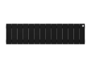 Биметаллический радиатор отопления Royal Thermo PianoForte 200 14 секций Noir Sable