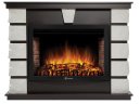 Каминокомплект Firelight Excalibur 30 с очагом Electrolux EFP/P-3020LS камень белый/шпон венге