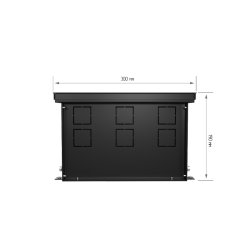 Внутрипольный конвектор Royal Thermo Atrium 190/300/2900-DG-U-AU