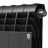 Биметаллический радиатор отопления Royal Thermo BiLiner 350 V 6 секций Noir Sable