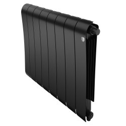 Биметаллический радиатор отопления Royal Thermo Infinity 500 VR80 8 секций Noir Sable