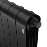 Биметаллический радиатор отопления Royal Thermo Infinity 500 VR80 8 секций Noir Sable