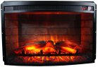 Каминокомплект Interflame Диамонд с очагом Panoramic 25-30 LED 3D бежевый с патиной