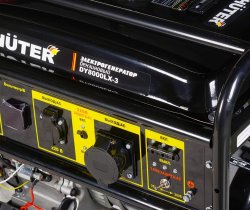 Бензиновый электрогенератор Huter DY8000LX-3