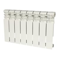 Радиатор алюминиевый ROMMER Profi AL 350 x8