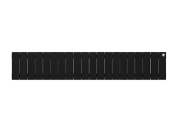 Биметаллический радиатор отопления Royal Thermo PianoForte 200 20 секций Noir Sable