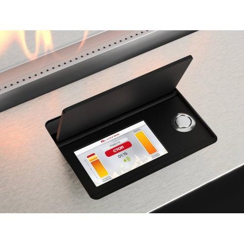 Автоматический биокамин Lux Fire Smart Flame 1800 RC Inox