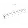 Автоматический биокамин Lux Fire Smart Flame 1800 RC Inox