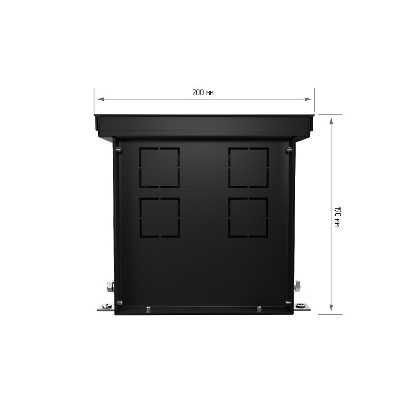 Внутрипольный конвектор Royal Thermo Atrium 190/200/1100-DG-U-NA