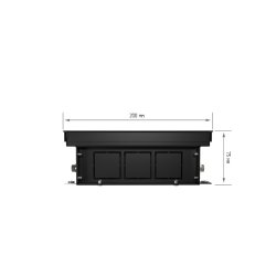 Внутрипольный конвектор Royal Thermo Atrium 75/200/800-DG-U-DB