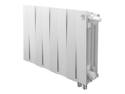 Биметаллический радиатор отопления Royal Thermo PianoForte 300 VDR80 8 секций Bianco Traffico