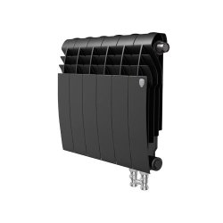 Биметаллический радиатор отопления Royal Thermo BiLiner 350 V 12 секций Noir Sable