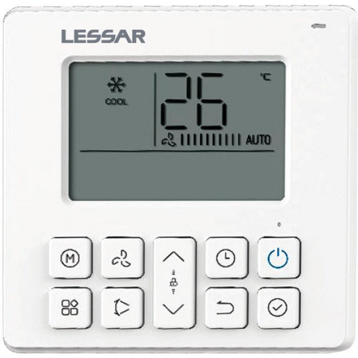 Кассетная сплит-система Lessar LS-HE24BWE2/LU-HE24UWE2/LZ-B4UB