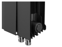 Биметаллический радиатор отопления Royal Thermo PianoForte 500 VDR80 12 секций Noir Sable