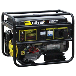 Бензиновый электрогенератор Huter DY9500LX-3