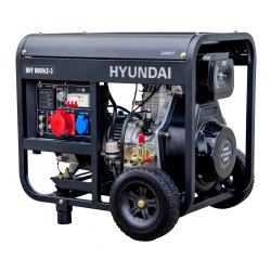 Дизельный электрогенератор Hyundai DHY 8000LE-3
