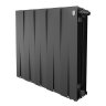 Биметаллический радиатор отопления Royal Thermo PianoForte 500 VDR80 10 секций Noir Sable