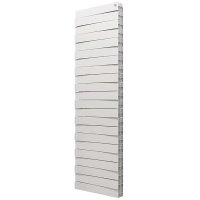 Биметаллический вертикальный радиатор Royal Thermo Piano Forte Tower Bianco Traffico 22 секции
