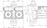 Циркуляционный насос Wilo TOP-SD 80/15 DM PN10