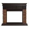 Портал Firelight Bricks Wood 30 камень темный/шпон венге