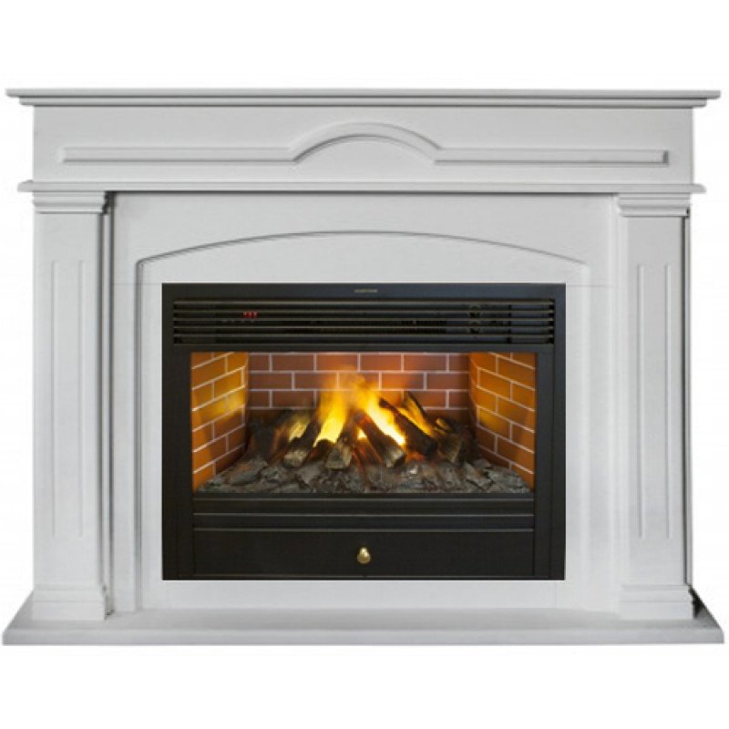 Каминокомплект RealFlame Mirra 26 WT с очагом 3D Novara