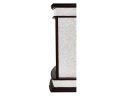 Каминокомплект Firelight Scala 25 с очагом Electrolux EFP/P-2520LS сланец скалистый белый/шпон темный дуб
