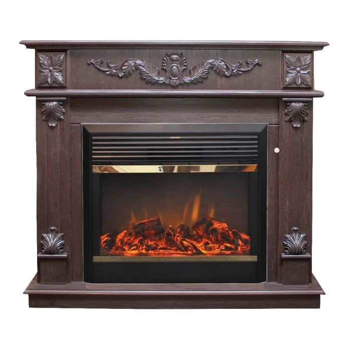 Каминокомплект RealFlame Philadelphia 25,5/26 DN с очагом MoonBlaze LUX Brass