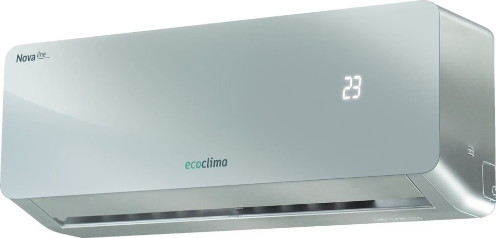 Сплит-система Ecoclima ECW/I-СH09/AAS-4R1/EC/I-CH09/A-4R1 Nova Line Inverter Silver