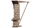 Каминокомплект Firelight Forte Wood 30U (угловой) с очагом Electrolux EFP/P-3020LS камень коричневый/шпон темный дуб